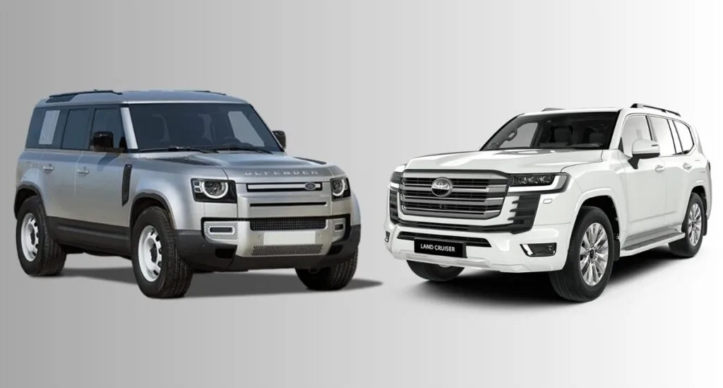 Key Highlights of Toyota Land Cruiser & Land Rover Defender 