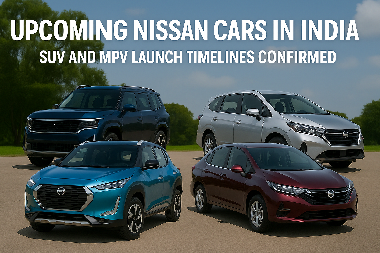 Upcoming Nissan Cars in India