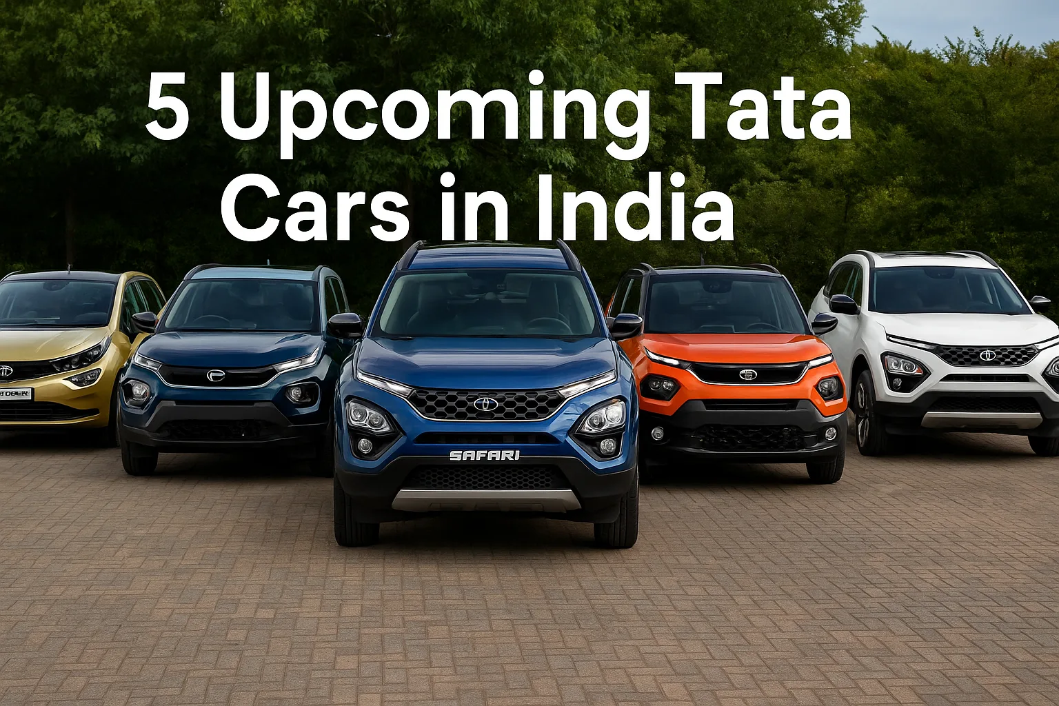 Upcoming Tata Cars in India