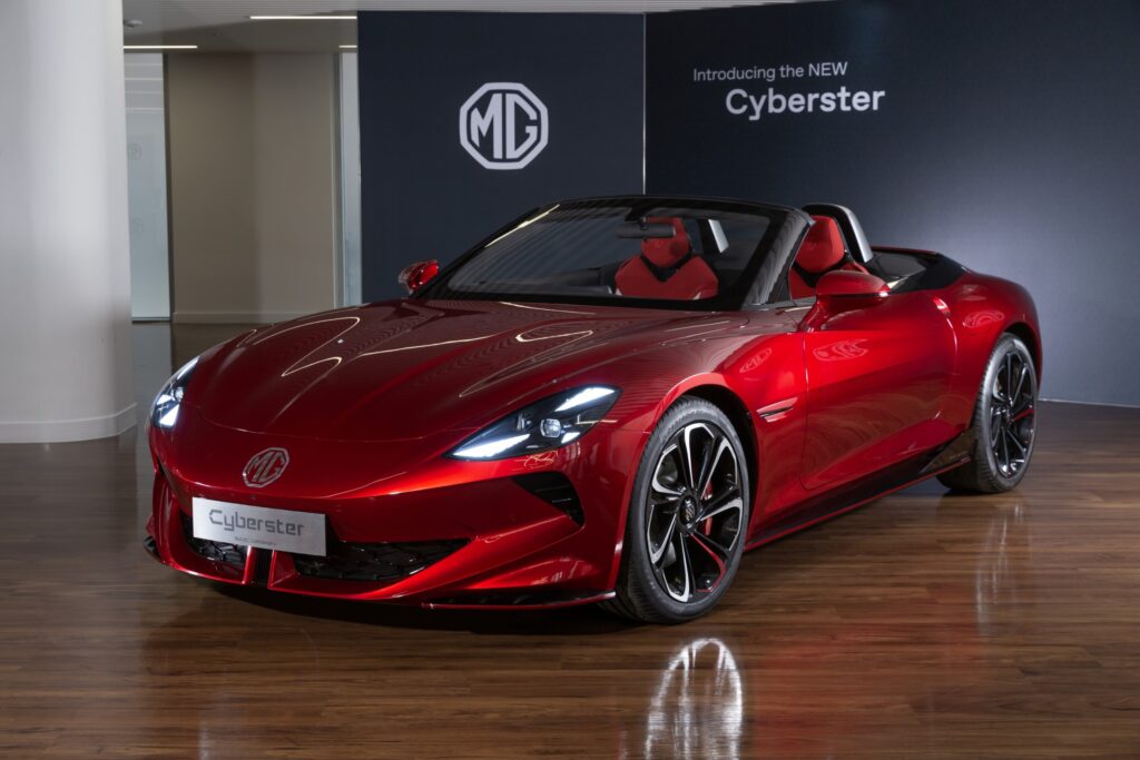 MG Cyberster Launching in India