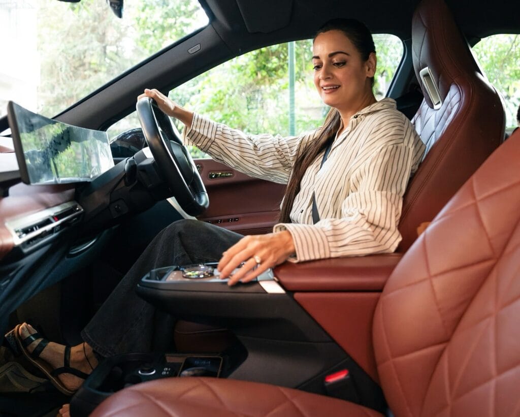 Dia Mirza BMW iX