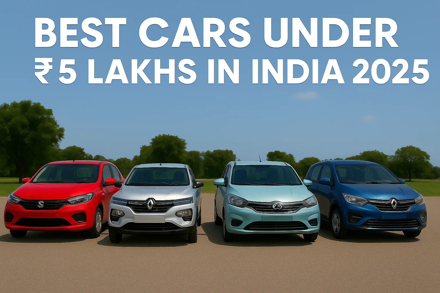 Best Cars Under 5 Lakhs in India