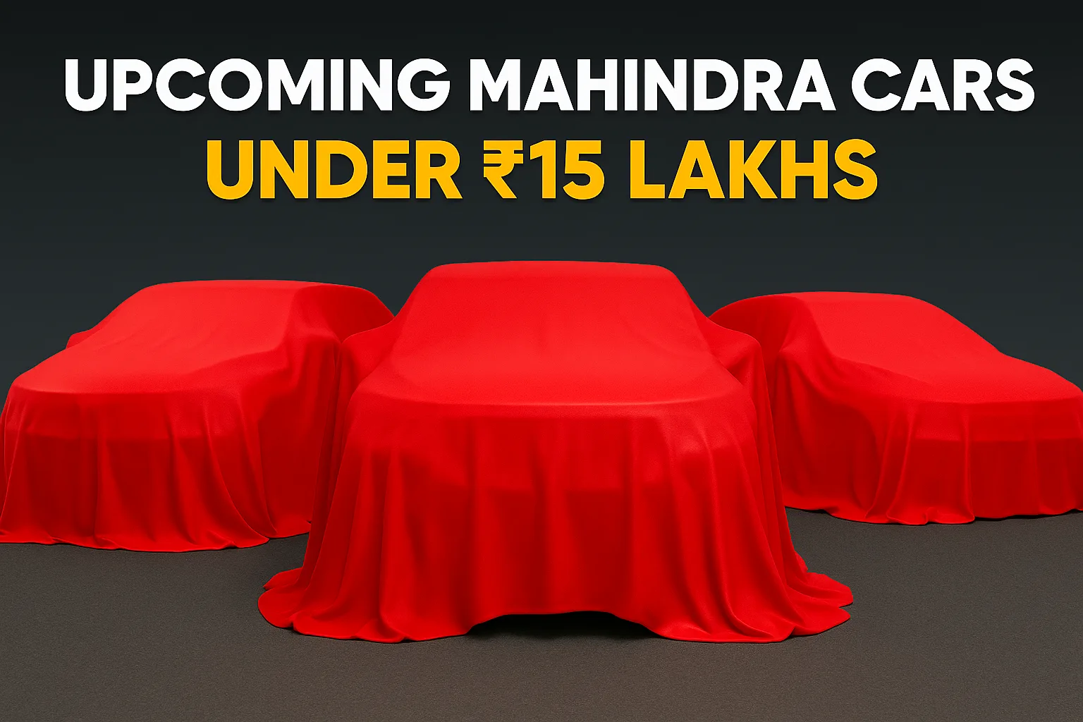 Upcoming Mahindra Cars Under 15 Lakhs