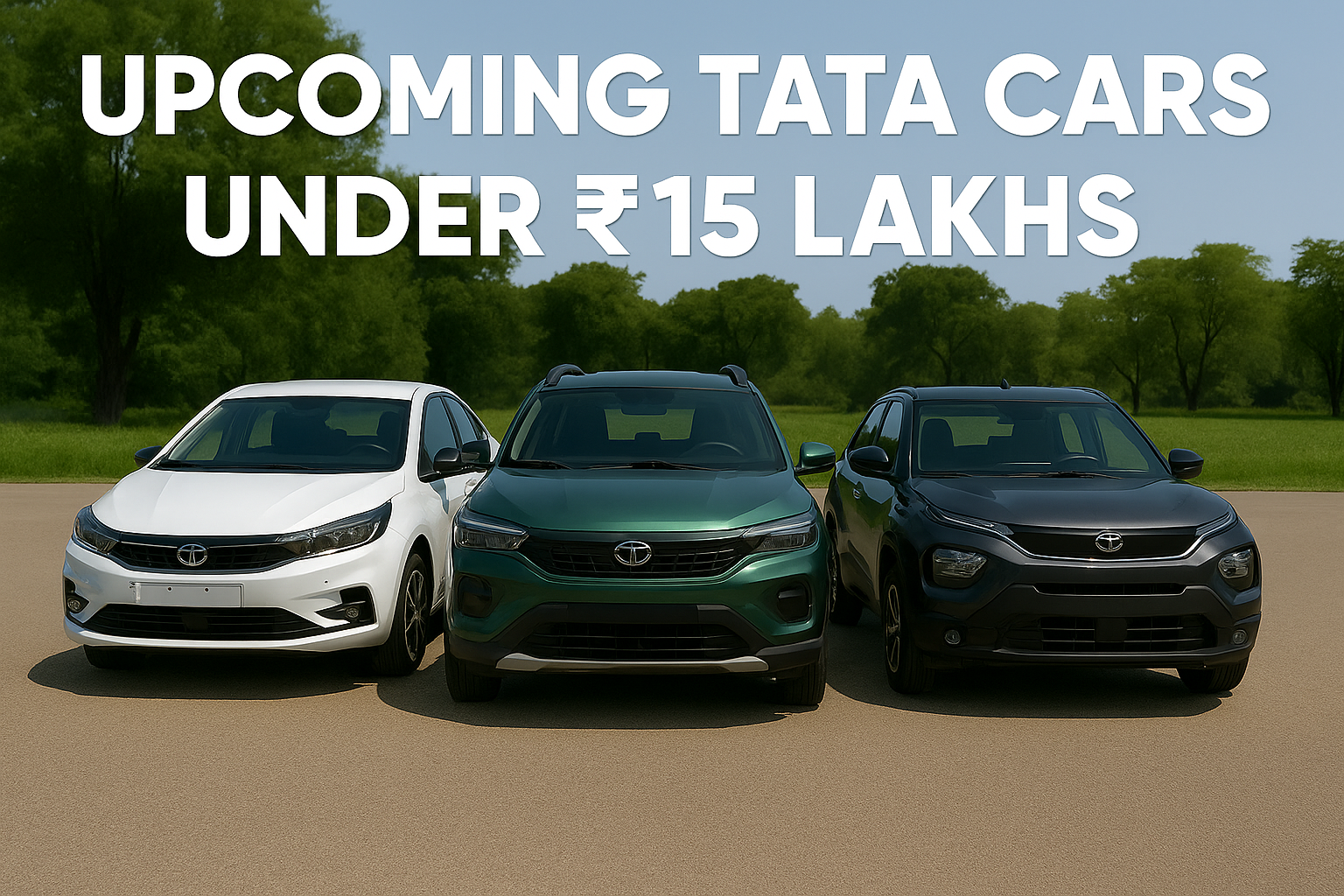 Upcoming Tata Cars Under 15 Lakhs in 2025
