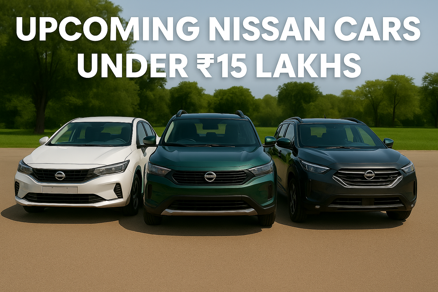 Upcoming Nissan Cars Under 15 Lakhs in 2025