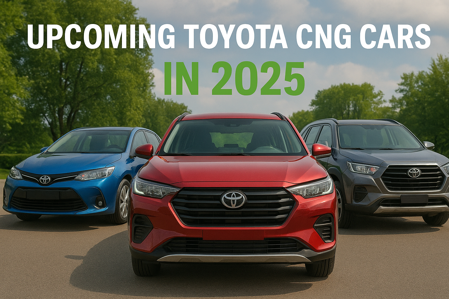 Upcoming Toyota CNG Cars in 2025