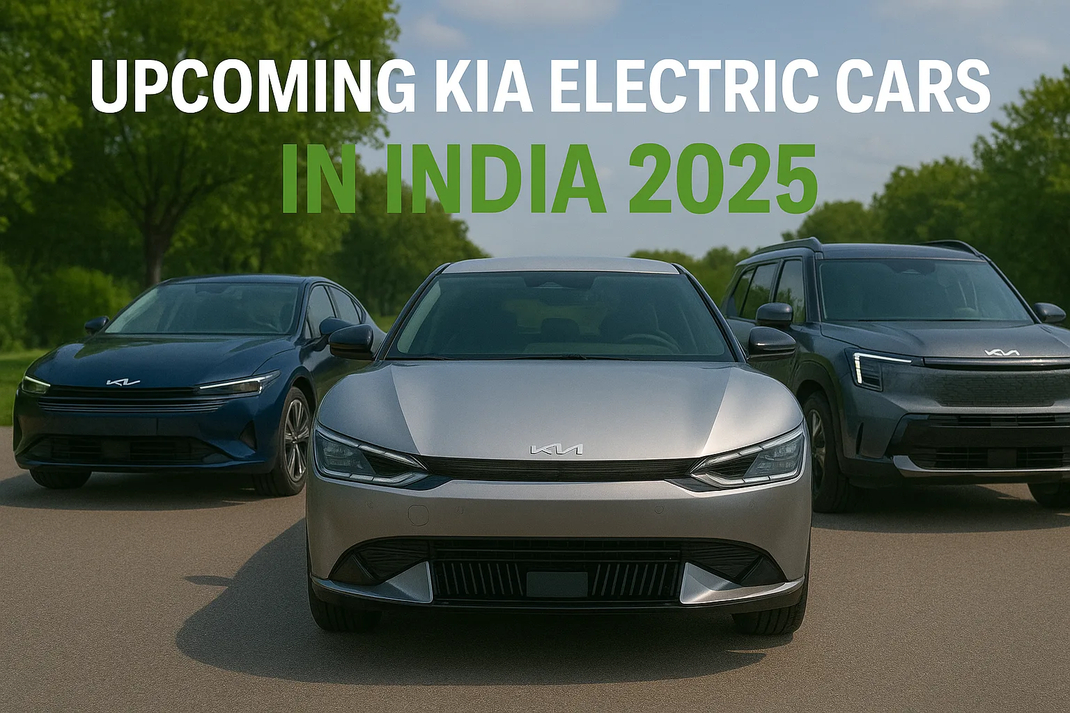 Upcoming Kia Electric Cars in India 2025