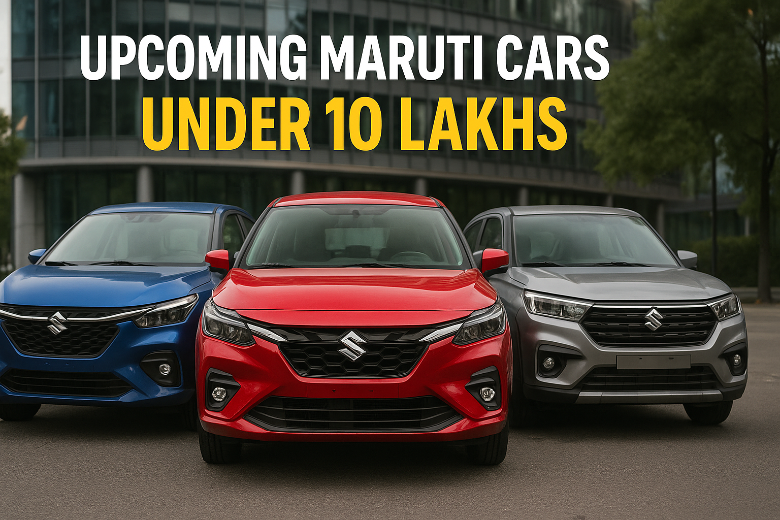 Upcoming Maruti Cars Under 10 Lakhs