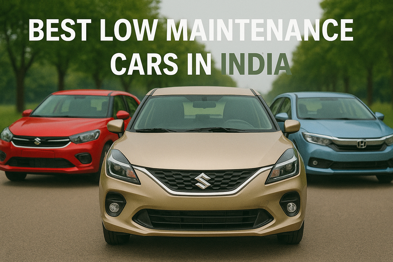 Low Maintenance Cars in India for 2025
