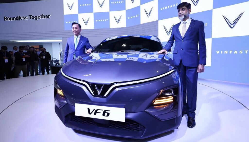 VinFast mall showcase