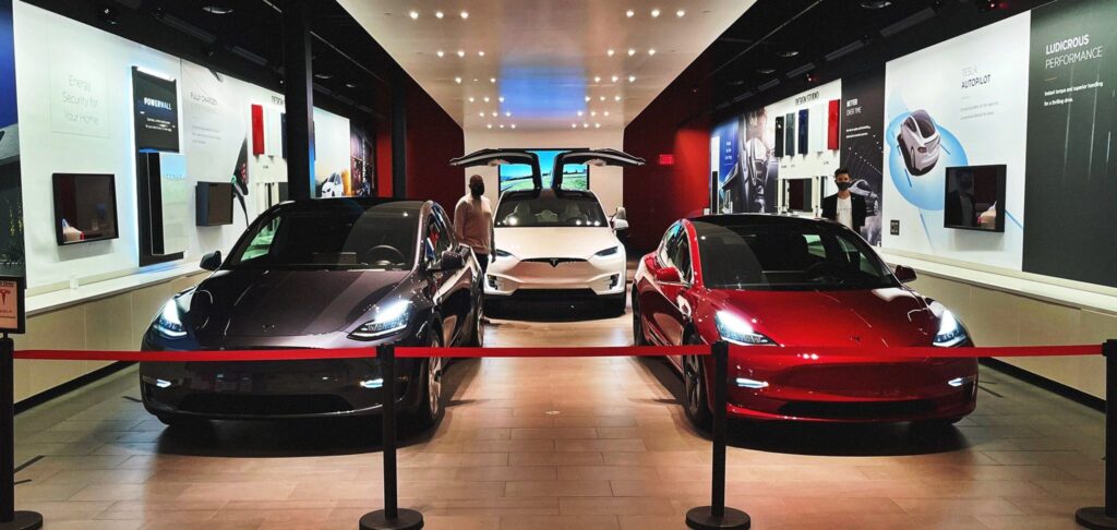 Tesla Mumbai Showroom