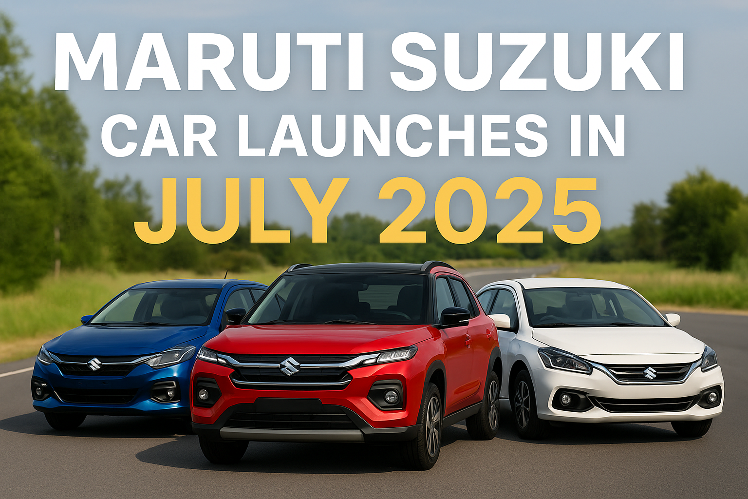 Maruti Suzuki Car Launch in July 2025