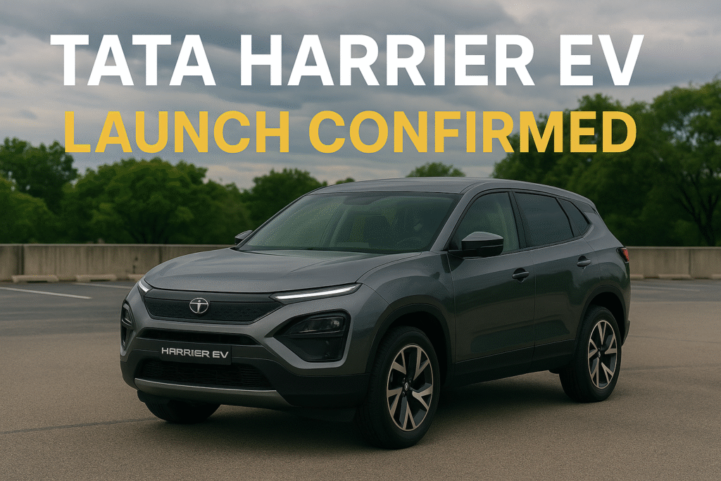 Tata Harrier EV Launch in July 2025