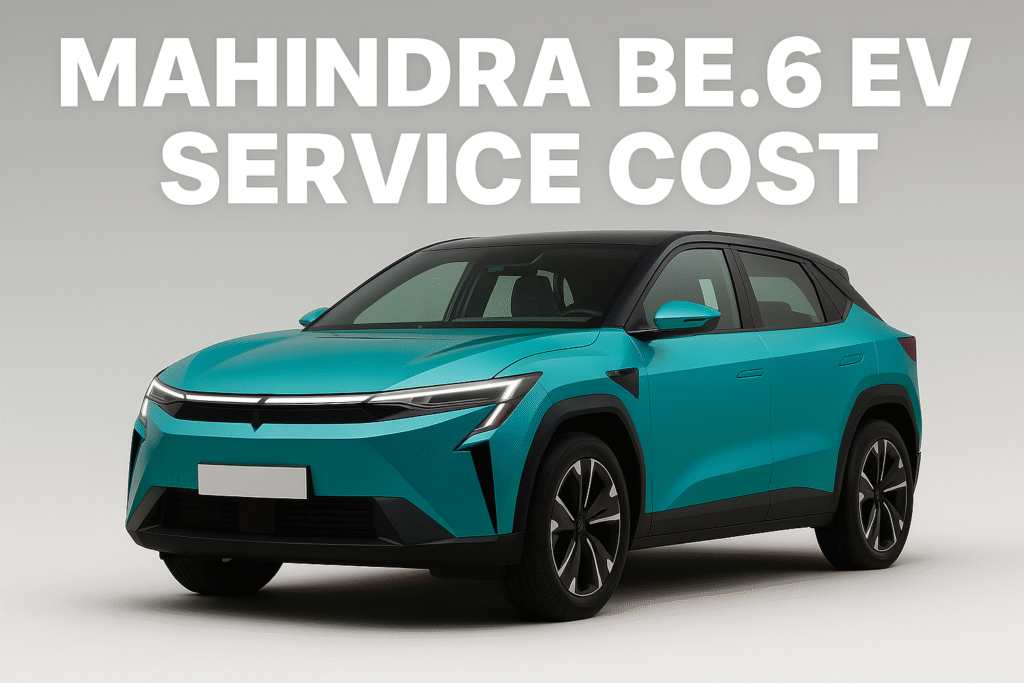 Mahindra BE 6 EV Service Cost