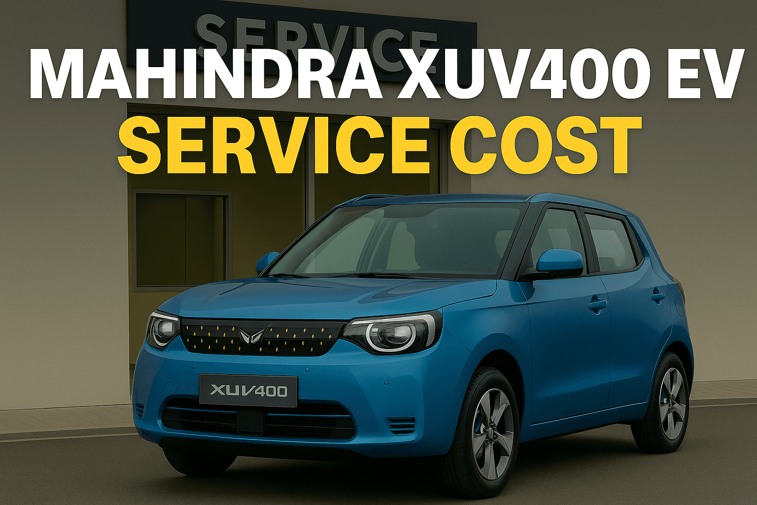 Mahindra XUV400 EV Service Cost
