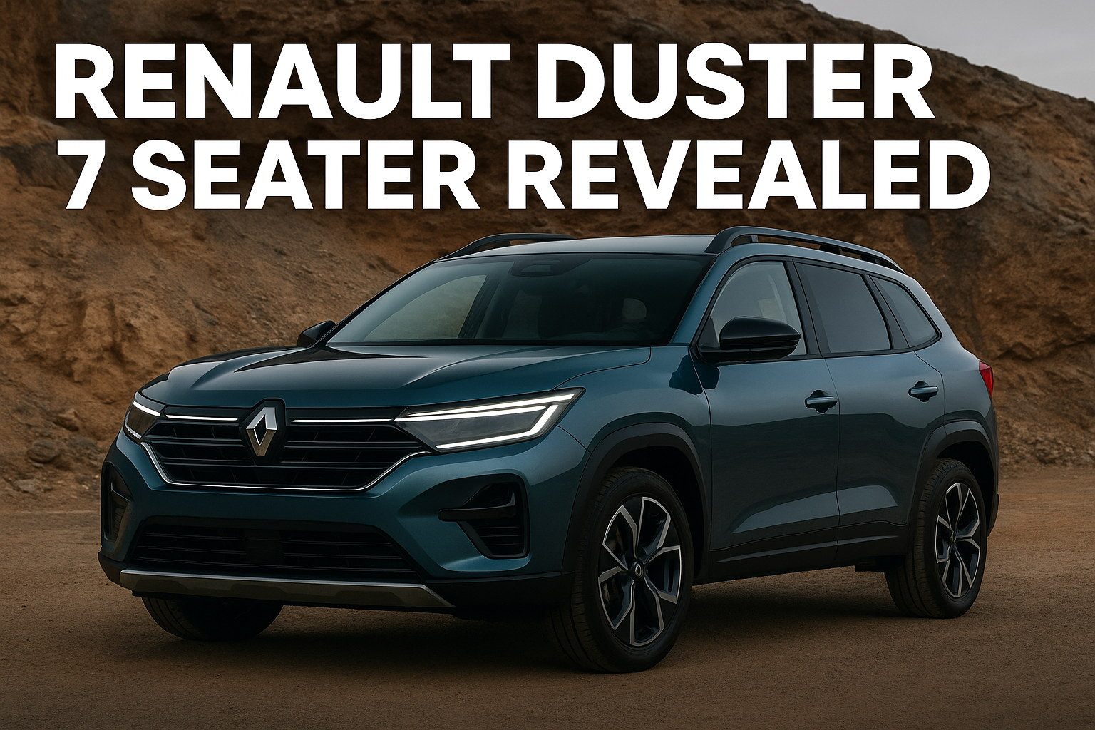 Renault Duster 7 Seater SUV Launch