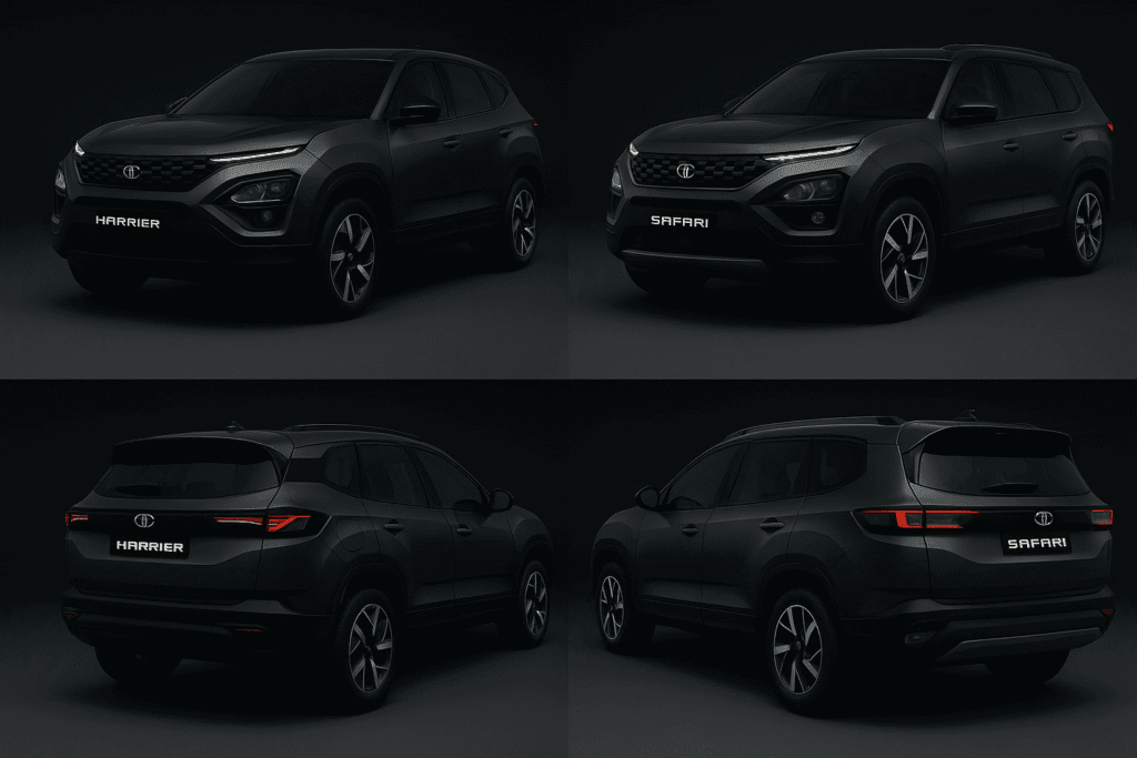 Tata Safari vs Harrier
