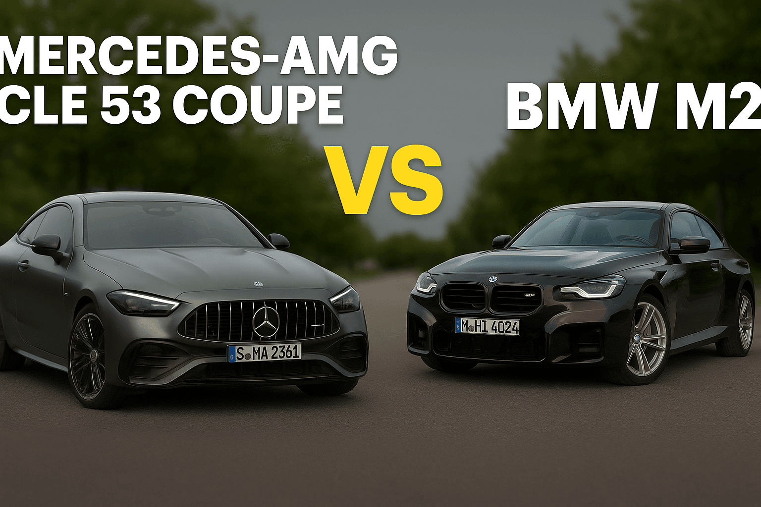 Mercedes-AMG CLE 53 Coupe vs BMW M2