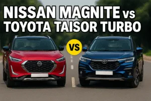Nissan Magnite vs Toyota Taisor Turbo