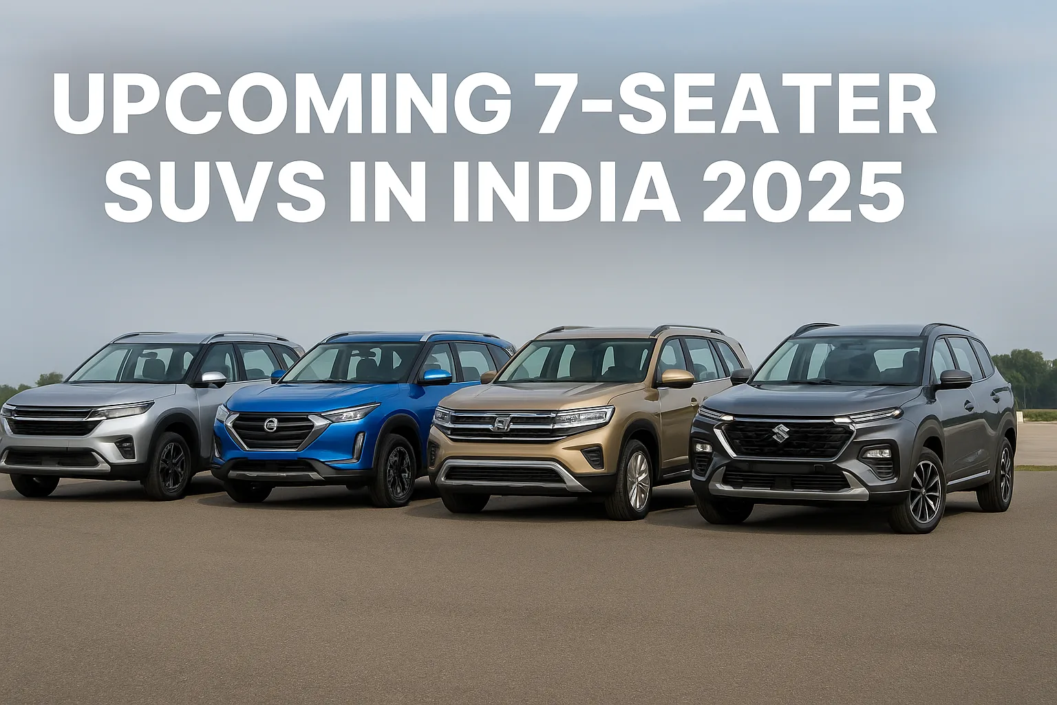 Upcoming 7-Seater SUVs in India 2025