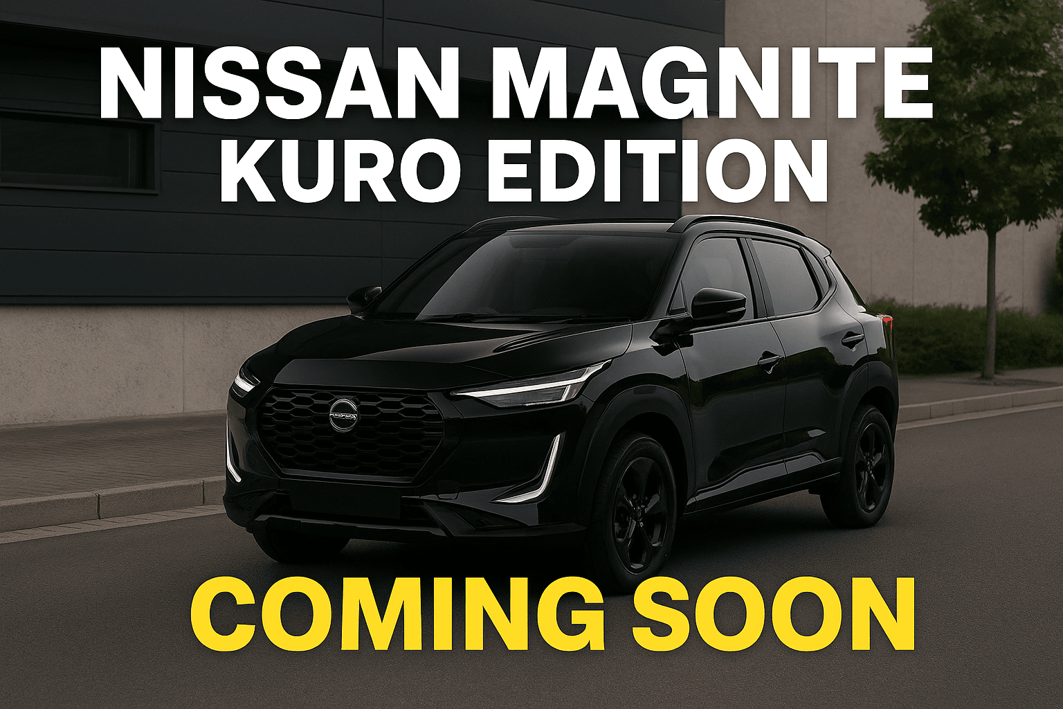 Nissan Magnite Kuro Edition Coming Soon